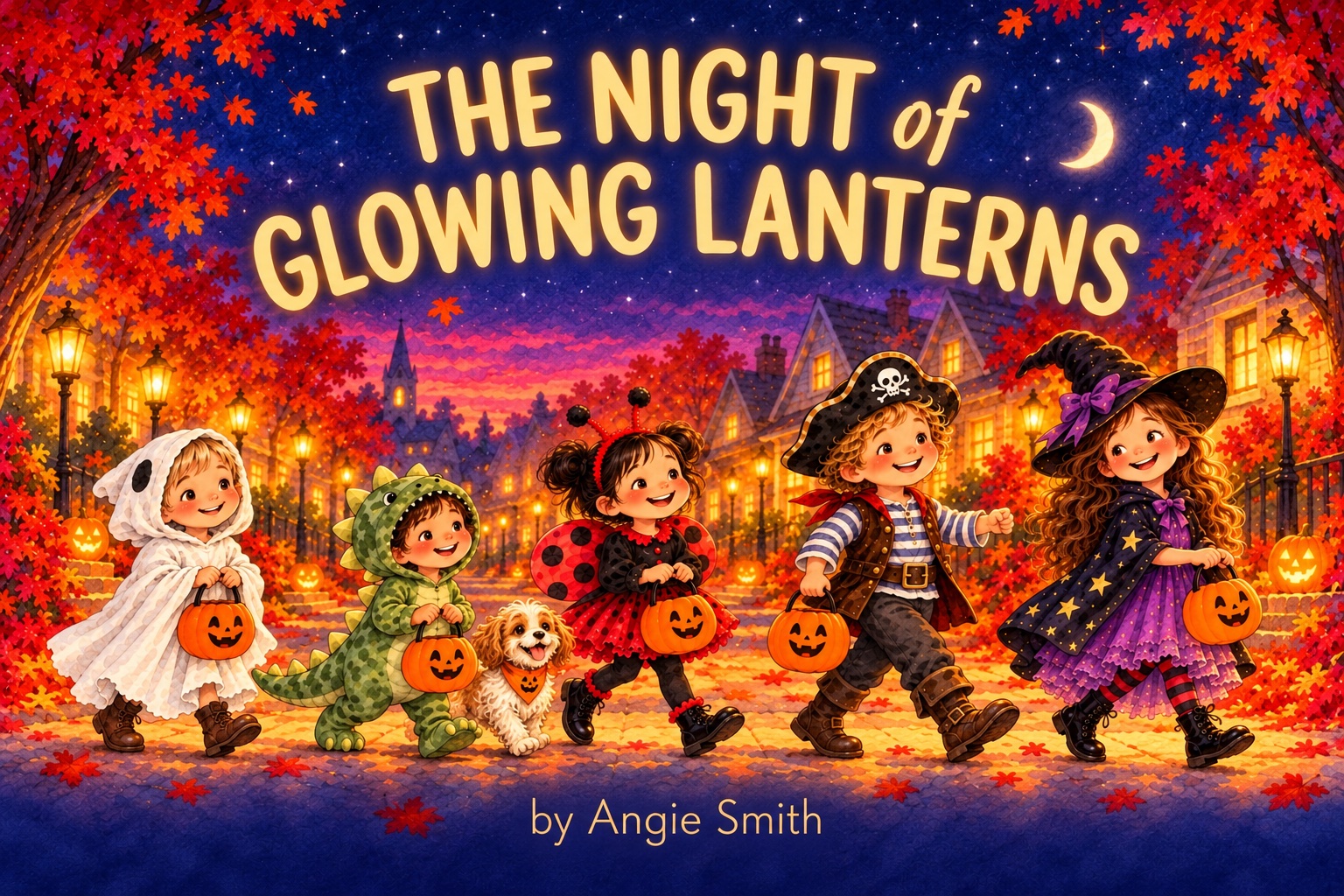 The Night of Glowing Lanterns, front cover